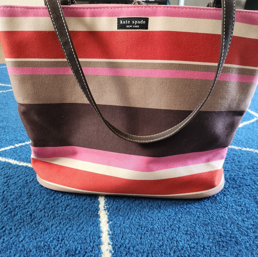 Vintage Kate Spade Stripped bag